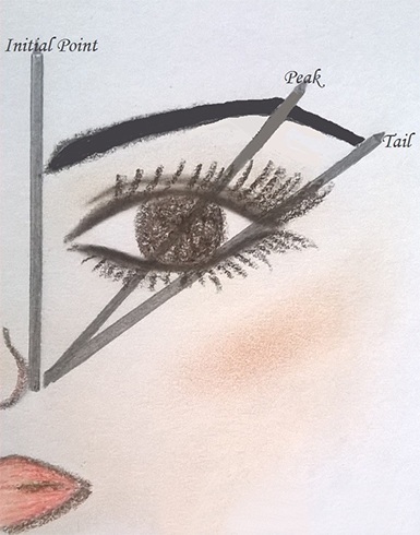 how to draw eyebrows art