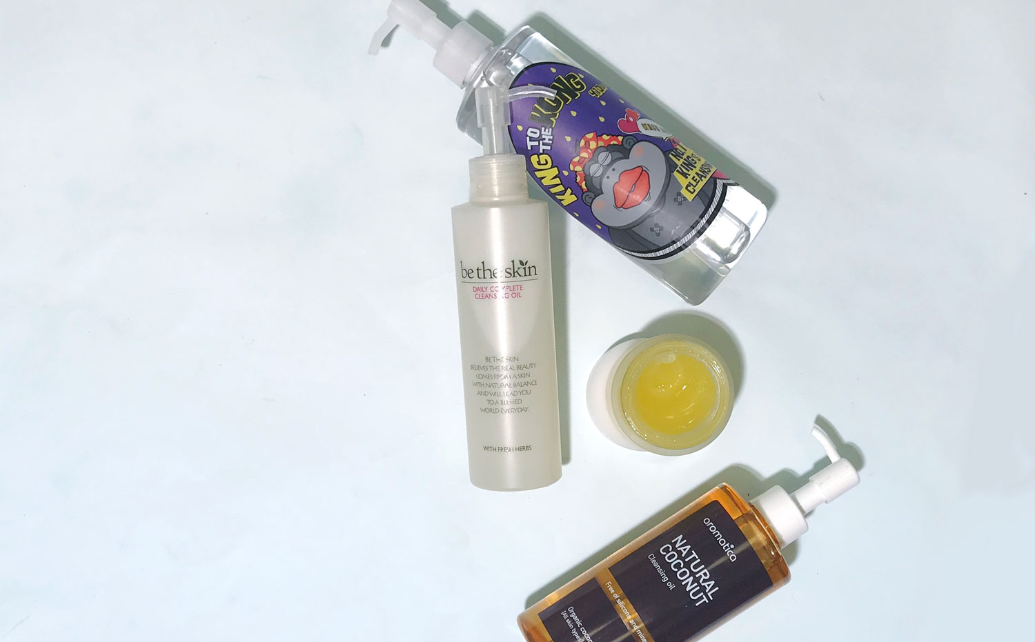 double cleansing oils